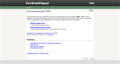 Desktop Screenshot of kurs.browsehappy.pl